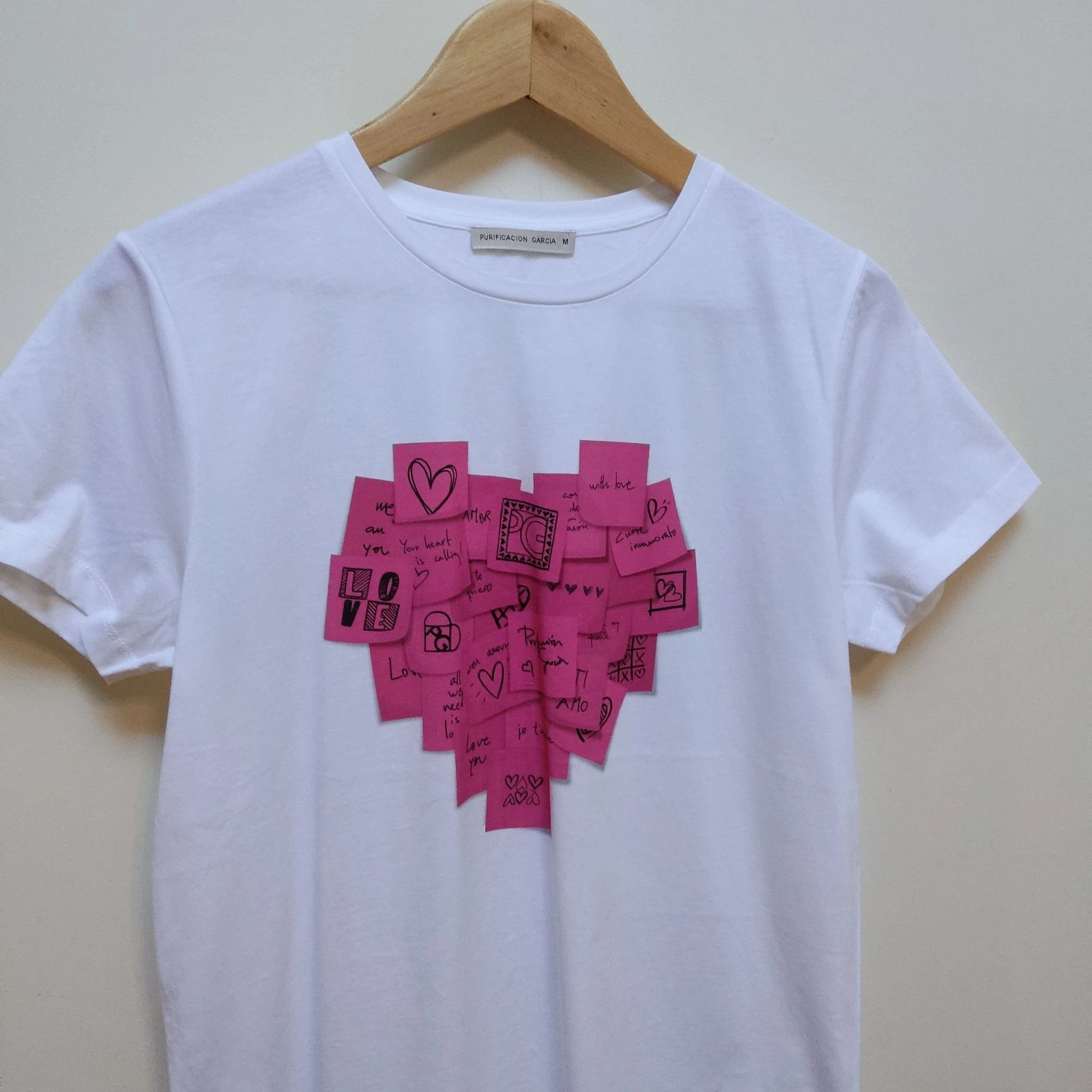 Purificación García Maat M Bedrukt wit T-shirt – photo 7